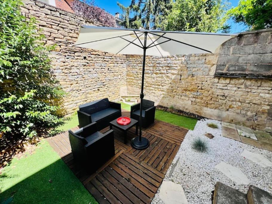 L'Eden, Apt 4 Prs Avec Jardin En Centre Ville Dijon Exteriör bild