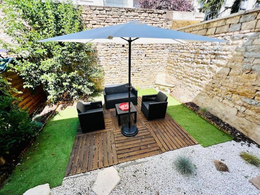 L'Eden, Apt 4 Prs Avec Jardin En Centre Ville Dijon Exteriör bild