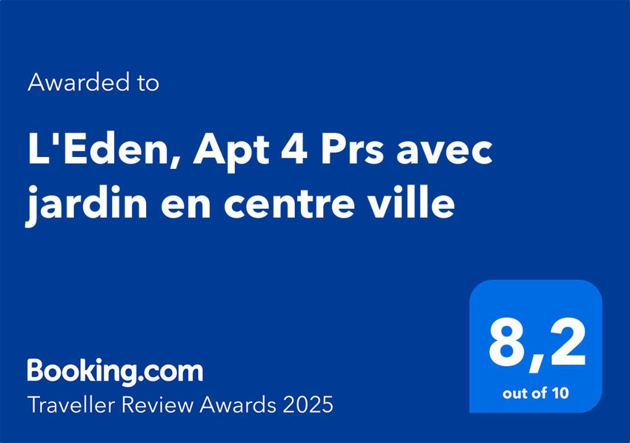 L'Eden, Apt 4 Prs Avec Jardin En Centre Ville Dijon Exteriör bild